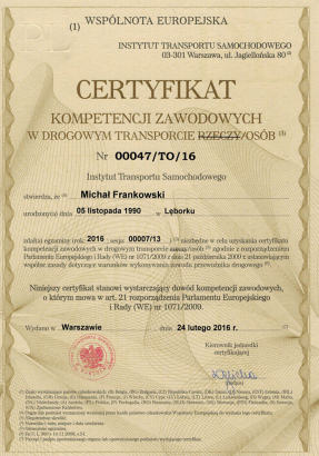 kompetencje zawodowe michal