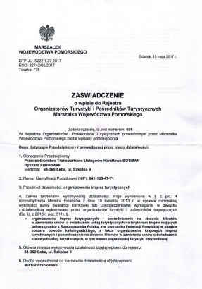 organizator turystyki